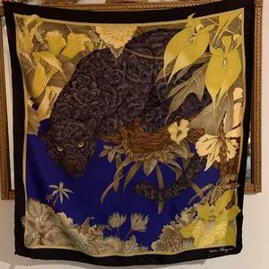 Salvatore Ferragamo Leopard Jungle Print